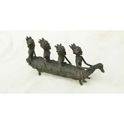 Ormolu ✺ Dhokra Men on Mythical Bird { 1 }